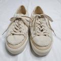 Coach Shoes | Coach Womens Shoes Platform Sneakers 9.5 Citysole Faux Shearling Natural Chalk | Color: Cream/White | Size: 9.5