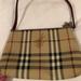 Burberry Bags | Authentic Burberry Haymarket, Handbag/Shoulderbag | Color: Red/Tan | Size: Os