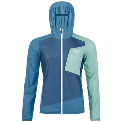 ORTOVOX Damen Funktionsjacke WINDBREAKER JACKET W, Größe L in Blau