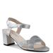 Touch Ups Cam - Womens 7 Silver Sandal Medium