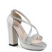 Touch Ups Chloe - Womens 8 Silver Sandal Medium