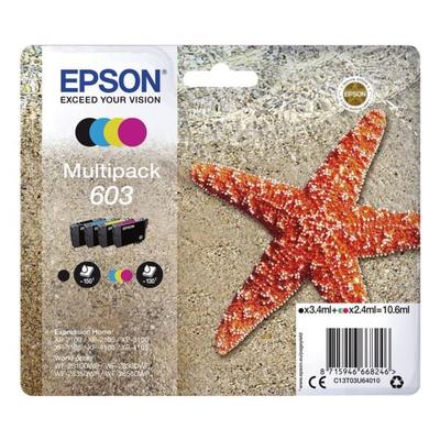 Epson 4tlg. Tintenpatronen-Set »603« blau