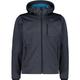 CMP Herren Funktionsjacke Kapuzen Softshelljacke, Größe 56 in Grau