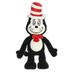 Aurora - Small Black Dr. Seuss - 8 Cat In The Hat Armature - Whimsical Stuffed Animal