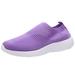 adviicd Summer Shoes For Women Sneakers For Girls Women s Canvas Shoes Fashion Sneakers Low Top Tennis Shoes Lace up Casual Shoes Purple 10.5