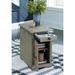 Signature Design by Ashley Moreshire 23" Tall End Table w/ Storage Wood in Brown/Gray | 23 H x 14 W x 24 D in | Wayfair T659-7