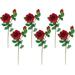 Northlight Seasonal Roses Stems, Polyester | 19 H x 6 W x 6 D in | Wayfair NORTHLIGHT SM94557