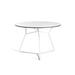 OASIQ Serac Dining Table Metal in White | 28.33 H x 41.33 W x 41.35 D in | Outdoor Dining | Wayfair 8001000303105