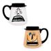 Silver Buffalo Disney Nightmare Before Christmas Mayor Faces 3D Ceramic Mug | Holds 20 Ounces Ceramic in Brown/White | Wayfair NB26323D