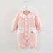 One Piece Baby Clothing Baby Sleeping Bag Cotton Triple Warm Clothes Baby Wearable Blanket Thickening Climbing Clothes Jumpsuit