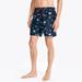 Nautica Men's Sustainably Crafted 6" Printed Quick-Dry Swim Navy, 3XL