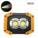 Rechargeable Portable Waterproof LED Flood Lights for Outdoor Camping Hiking Emergency Car Repairing and Job Site Lighting