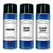 Spectral Paints Compatible/Replacement for Chevrolet GLB Sonic Blue Metallic: 12 oz. Primer Base & Clear Touch-Up Spray Paint Fits select: 2011-2012 CHEVROLET EQUINOX 2012 CHEVROLET TRAVERSE