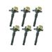 Ignition Coil Set 6 Piece - Compatible with 2001 - 2002 BMW 325xi