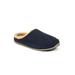 Men's Nordic Microsuede Slippers by Deer Stags in Navy (Size 15 M)