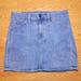 American Eagle Outfitters Skirts | American Eagle Outfitters Womens Mini Denim Jean Skirt Next Level Stretch Size 4 | Color: Blue | Size: 4