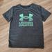 Under Armour Shirts & Tops | Kids Under Armour T-Shirt | Color: Gray/Green | Size: 6b