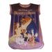 Disney Intimates & Sleepwear | Disney Beauty And The Beast Vhs Cover Night Gown Pajamas M / L | Color: Pink/Purple | Size: L