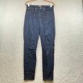 J. Crew Jeans | J Crew Pants Women 29 Blue 9” High Rise Toothpick Jeans Skinny Denim Stretch | Color: Blue | Size: 29