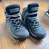 Columbia Shoes | Columbia Womens 6.5 Newton Ridge Plus Hiking Boots Euc | Color: Blue/Gray | Size: 6.5