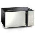 Hisense 700 Watts 20 Litre Black Digital Solo Microwave Oven With 800W Grill H20MOMBS4HGUK Automatic Defrost, 9 Auto Cook Menus, Clock & Timer, Easy Clean