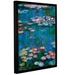 Lark Manor™ Miko Water Lillies by Claude Monet Painting on Canvas Metal in Blue/Green | 32 H x 24 W x 2 D in | Wayfair