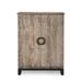 Classic Home Viva Bar Cabinet Wood/Metal in Brown/Gray | 47 H x 20 D in | Wayfair W52010615F