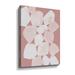 Corrigan Studio® Boho Beautiful II Neutral Gallery Wrapped Canvas Canvas, Wood in Pink/White | 18 H x 14 W x 2 D in | Wayfair