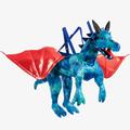 Dress Up By Design Blue & Green Dragon Costume With Red Wings