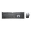 Dell Premier Wireless Keyboard and Mouse KM7321W - Keyboard and mouse set - wireless - 2.4 GHz Bluetooth 5.0 - Canadian French - titan gray