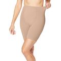Plus Size Women's Invisible Shaper Light Control Long Leg Shaper by Secret Solutions in Nude (Size 34/36)