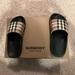 Burberry Shoes | Burberry Slides-Kids Size 31 (Euro Sizing) | Color: Black/Cream | Size: 31 (European Size)