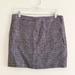 J. Crew Skirts | J Crew Postage Stamp Mini Skirt Navy/Purple Tweed, Size 8 | Color: Blue/Purple | Size: 8