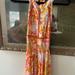 Anthropologie Dresses | Abel The Label Anthropologie Rumi Maxi Dress Nwt Pink Sexy Back Sz S | Color: Pink | Size: S