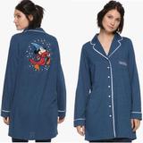 Disney Intimates & Sleepwear | Disney Mickey Mouse Night Gown Robe | Color: Blue | Size: M