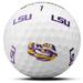 TaylorMade LSU Tigers Team Logo TP5 12-Pack Golf Ball Set