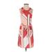 Envi Scoop Neck Sleeveless: Casual Dress - A-Line Scoop Neck Sleeveless: Red Dresses - Women's Size X-Small