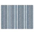 Matterly Kamarah 35 in. x 47 in. 9 to 5 Desk Chair Mat in Gray/Blue | 0.18 H x 35 W x 47 D in | Wayfair 22851360034