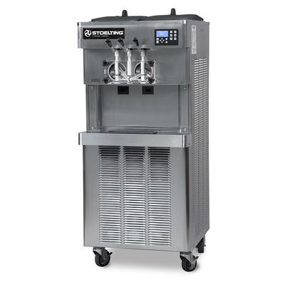 Stoelting O231-38I2F Soft Serve/Yogurt Freezer w/ 2 Heads & (2) 2 HP, 208-240v/1ph, 2 Hoppers and 2 Cylinders, Flavor Twist Feature, Stainless Steel