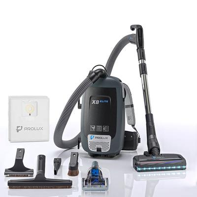 Prolux X8 Elite Backpack Vacuum Canister w/ Prolux Electric Powerhead Kit