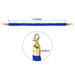 Stanchion Rope Barrier Rope Twisted Post Ropes for Crowd Control 2pcs