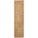 Canvello Tabriz Traditional Hand-Knotted Lamb's Wool Runner Rug- 2'9" X 13' - Beige - Gold - 2' 9" X 13' 1"