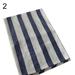 SANWOOD Placemat Linen Cotton Stripe Kitchen Table Mats Napkin Placemat Cloth Cup Coaster Pad