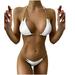 womens tankini tops Beachwear Swimwear Filled Women s Solid Bra Bikini Piece Set Swimsuit Two Swimwears Tankinis Set