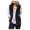 Dtydtpe Clearance Sales Shacket Jacket Women Sherpa Outwear Vests Zip Up - Ry Fall Winter Warm Coat with Two Pockets Artificial Wool Vest Coat Womens Long Sleeve Tops Winter Coats for Women