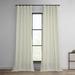 Off-White Dobby Linen Curtain (1 Panel) Off-White 50W X 96L