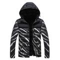 Aayomet Winter Coat Outerwear Warm Fit Thick Men Slim Jacket Casual Coat Winter Bubble Men s Coats & Jackets Jacket Mens Quilted Black 3XL