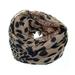 Women Leopard Print Scarf Winter Warm Pashmina Cotton Soft Long Wrap Shawl UK C3V1