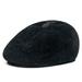 Newsboy Flat Cap Mens Herringbone Hat Solid Imitated Mink Golf Driving Warm Cap