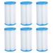 For Summer Waves 7.87 x 3.94 Type A/C Pool Filter Cartridge (6 Pack)